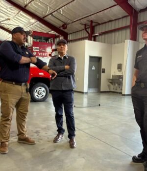 Refrendan Eric Gudiño y Bomberos Querétaro alianza con los Servicios de Emergencias de Orange