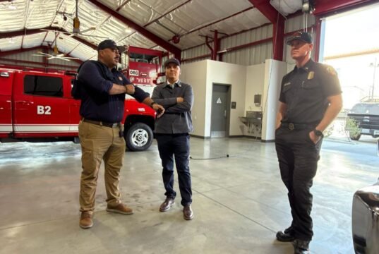 Refrendan Eric Gudiño y Bomberos Querétaro alianza con los Servicios de Emergencias de Orange