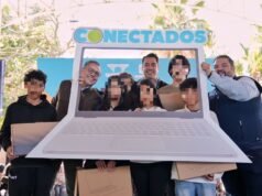 Entrega municipio de Querétaro más de mil computadoras en Santa Rosa Jáuregui