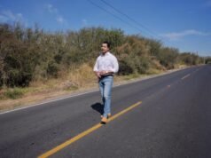 Entrega municipio rehabilitación de carretera que une las comunidades Pinto, Pintillo y Montenegro con Santa Rosa Jáuregui