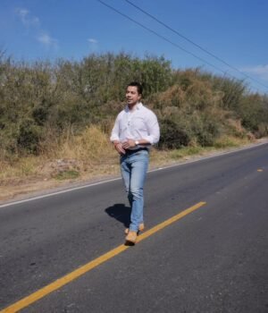 Entrega municipio rehabilitación de carretera que une las comunidades Pinto, Pintillo y Montenegro con Santa Rosa Jáuregui