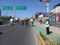 Bloquean 5 de febrero para exigir reparación del drenaje