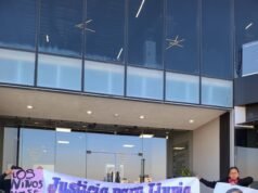 Se manifiestan para exigir justicia por Lluvia