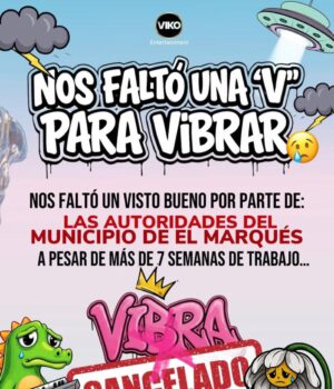 Se informó a organizadores con antelación cancelación del festival “Vibra”