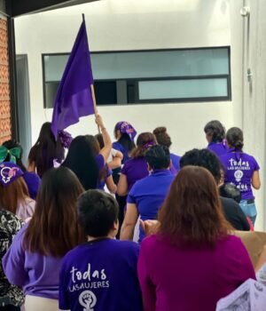 Conmemoran el 8M en el Refugio Nu’ju