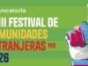 Abren convocatoria para Festival de Comunidades Extranjeras 2026 edición mundialista