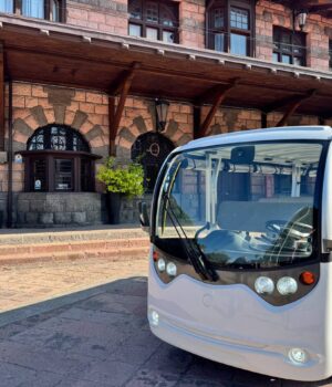 Confirma Felifer que arrancará transporte gratuito eléctrico en mayo