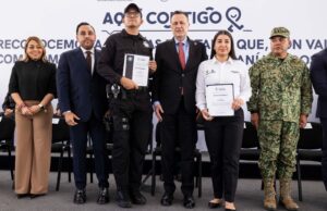 Entrega Gobernador el Premio al Mérito Policial 2026