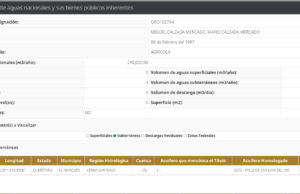 Exhiben consesiones de agua de familia Calzada en Querétaro