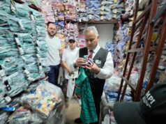 Realiza IMPI mega operativo en Tepito y decomisa al menos 25 toneladas de mercancía apócrifa, relacionada con el Mundial de Fútbol 2026