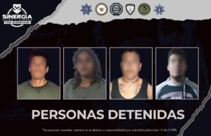 Cuatro cateos simultáneos de Sinergia en Colón y El Marqués, dejan cuatro personas detenidas por delitos contra la salud