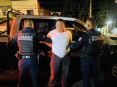 Por violencia familiar es detenido un masculino