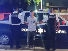Detenido por daños dolosos y portación de armas prohibidas