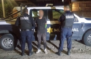 Detenido masculino por robo equiparado