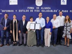 Firma Corregidora alianza para promover una vida saludable a trabajadores del Municipio