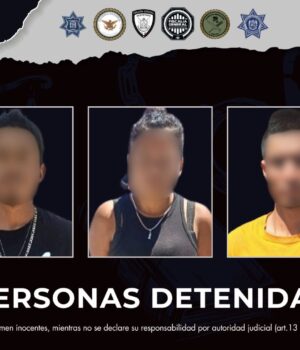 Sinergia realiza cateos simultáneos en Corregidora, Querétaro y El Marqués dejando tres personas detenidas