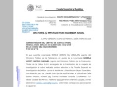 Investiga FGR a ex funcionario estatal por presentar pruebas falsas en amparo