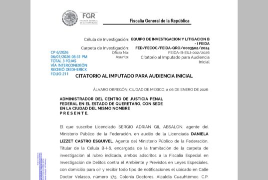Investiga FGR a ex funcionario estatal por presentar pruebas falsas en amparo