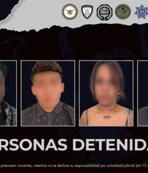 Sinergia ejecuta cateos por robo a casa habitación; hay cuatro personas detenidas