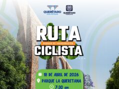 Presentan ruta ciclista en parque La Queretana