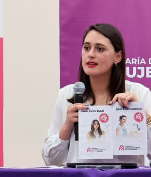 Apoya secretaría de las mujeres a 5% de mujeres en la capital