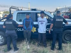 Detenidos dos masculinos por robo equiparado en SRJ