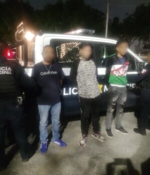 Tres detenidos por portación de arma prohibida