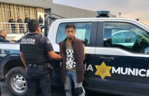 Detenido masculino en la colonia San José el Alto