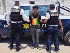 Sujeto asegurado por policías del municipio de Querétaro