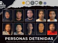 Sinergia ejecuta 10 cateos simultáneos en la zona metropolitana; 10 personas detenidas y decomiso de droga y armas