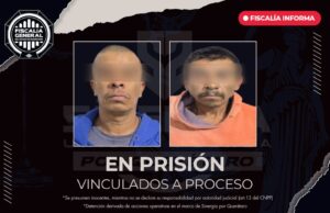 Dos hombres en prisión por lesiones calificadas en Corregidora