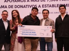 Encabeza Luis Nava entrega de donativos a Centros de Internamiento