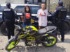 Pareja detenida en la colonia Desarrollo San Pablo, por hurtar motocicleta