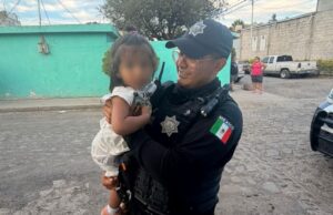 Intervención de POES permite reunir con su familia a niña localizada en Loma Bonita