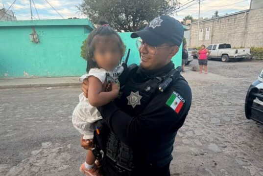 Intervención de POES permite reunir con su familia a niña localizada en Loma Bonita