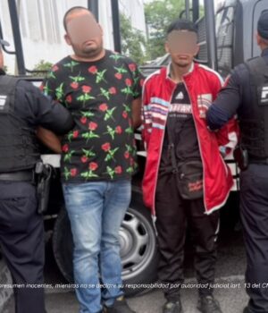 En Ciudad del Sol, POES detiene a dos hombres y asegura vehículo robadoUno de los presuntos responsables contaba con una orden de aprehensión vigente