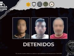 Sinergia realiza cateos en El Paraíso; aseguran narcóticos, un arma de fuego y detienen a tres personas