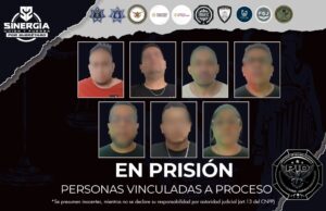 Obtiene Fiscalía vinculación a proceso para siete personas por secuestro y robo calificado en Colón; la detención fue realizada en Sinergia con autoridades federales, estatales y municipales