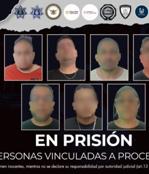 Obtiene Fiscalía vinculación a proceso para siete personas por secuestro y robo calificado en Colón; la detención fue realizada en Sinergia con autoridades federales, estatales y municipales