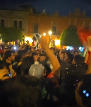 Cerrarán calles del primer cuadro si hay festejos de la Selección Mexicana
