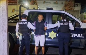 Masculino detenido por posesión de armas prohibidas