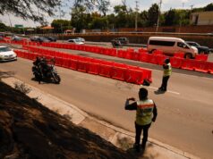 Informa Felifer Macías nueva reducción de carriles en Bernardo Quintana por obra del Tren México-Querétaro