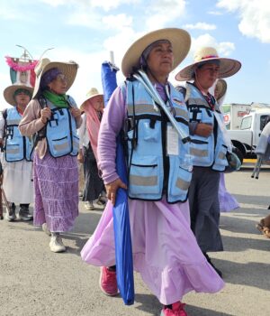 Concluye paso de la columna femenil de la Peregrinación al Tepeyac por territorio queretano