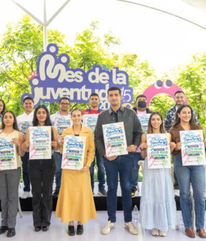 Anuncia SEJUVE actividades para celebrar el Mes de la Juventud