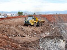 Material de obras en la autopista 57 provocó afectaciones en Cuesta China: CEI