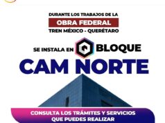 Habilita municipio instalaciones de Bloque como Centro de Atención Municipal ante obras federales del tren México-Querétaro