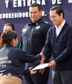 Reconoce Chepe Guerrero a 50 policías municipales por su eficiencia y compromiso con Corregidora