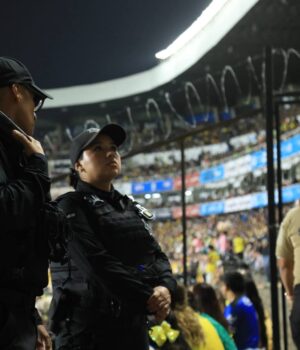 Operativo especial preserva la seguridad durante el Querétaro vs América