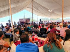 Se reune Santiago Nieto con 2 mil ciudadanos en Ezequiel Montes para liderar la 4T y llama a defender la Soberanía Nacional