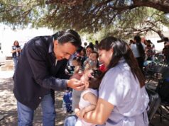 Supervisa Luis Nava la jornada Contigo y tu Bebé